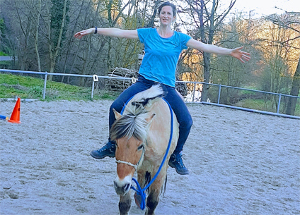 Reiten ohne Sattel